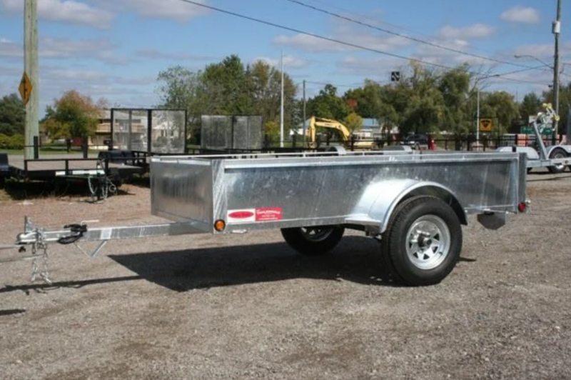 Utility Trailers  50x96 Econo Galvanized Duratrail Trailer Photo